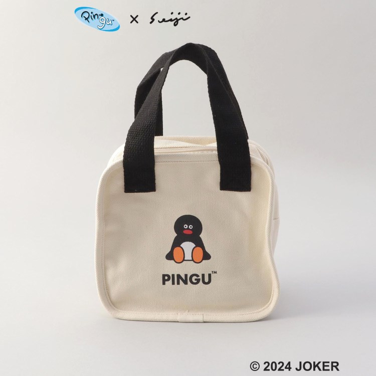 トゥーワントゥーキッチンストア(212 KITCHEN STORE)のスクエアミニランチバッグ IV ＜PINGU ピングー＞ ランチ小物・ファブリック