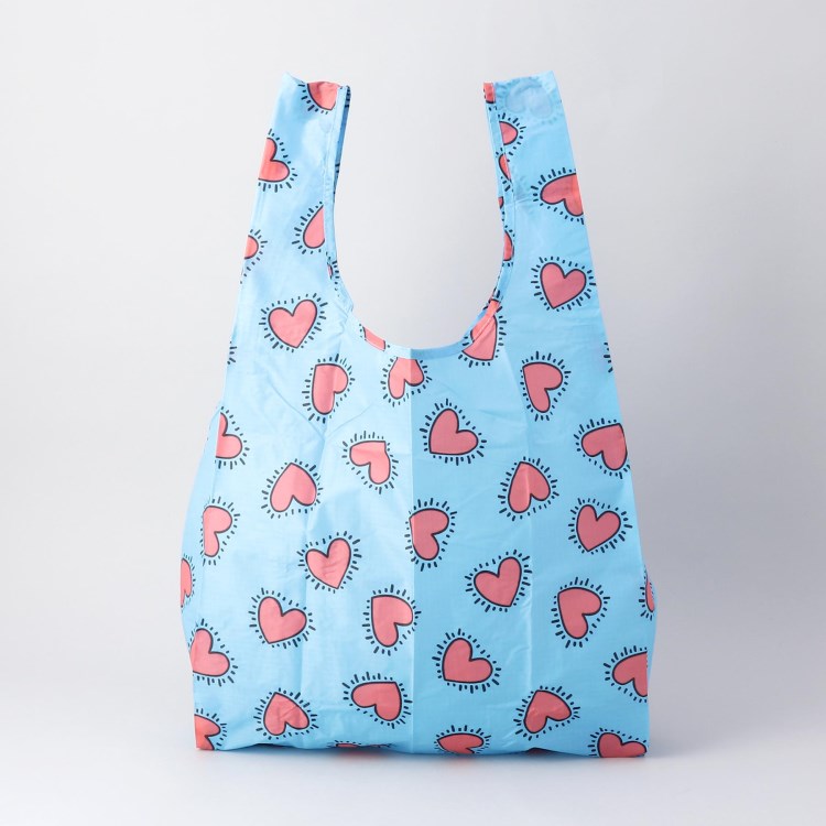 トゥーワントゥーキッチンストア(212 KITCHEN STORE)の◆スタンダードエコバッグ KEITH HEARTS ＜BAGGU バグゥ＞ ショッピングバッグ