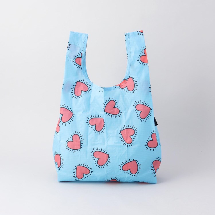 トゥーワントゥーキッチンストア(212 KITCHEN STORE)の◆ベビーエコバッグ KEITH HEARTS ＜BAGGU バグゥ＞ ショッピングバッグ