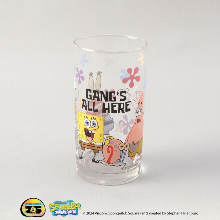 トゥーワントゥーキッチンストア(212 KITCHEN STORE)のGLASS GANG'S ALL HERE ＜SPONGE BOB スポンジ・ボブ＞ スポットキャラクター