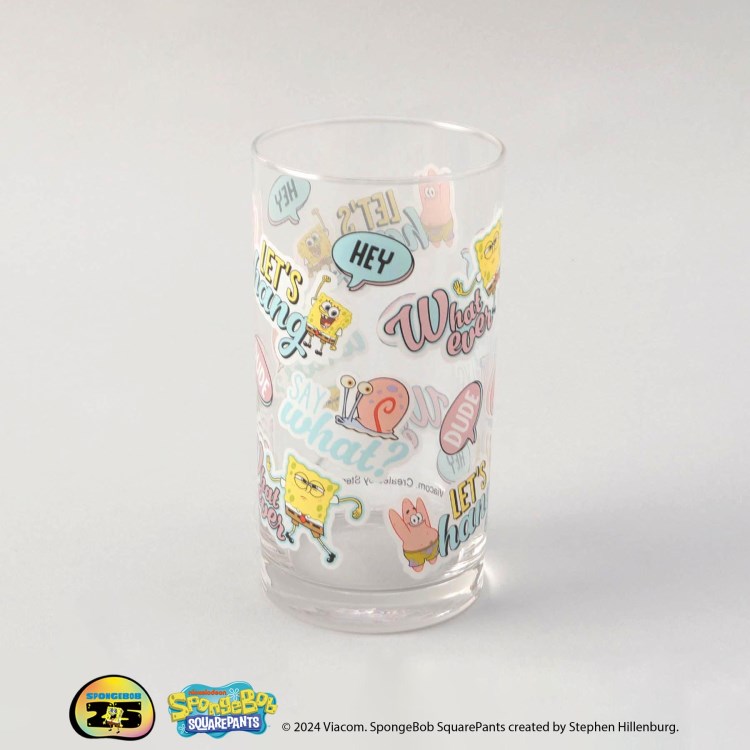 トゥーワントゥーキッチンストア(212 KITCHEN STORE)のGLASS LET'S HANG ＜SPONGE BOB スポンジ・ボブ＞ スポットキャラクター