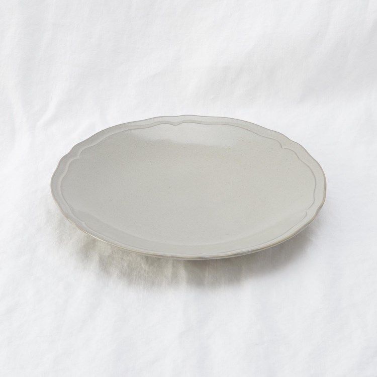 トゥーワントゥーキッチンストア(212 KITCHEN STORE)のKARIN 10in. PLATE GY 食器