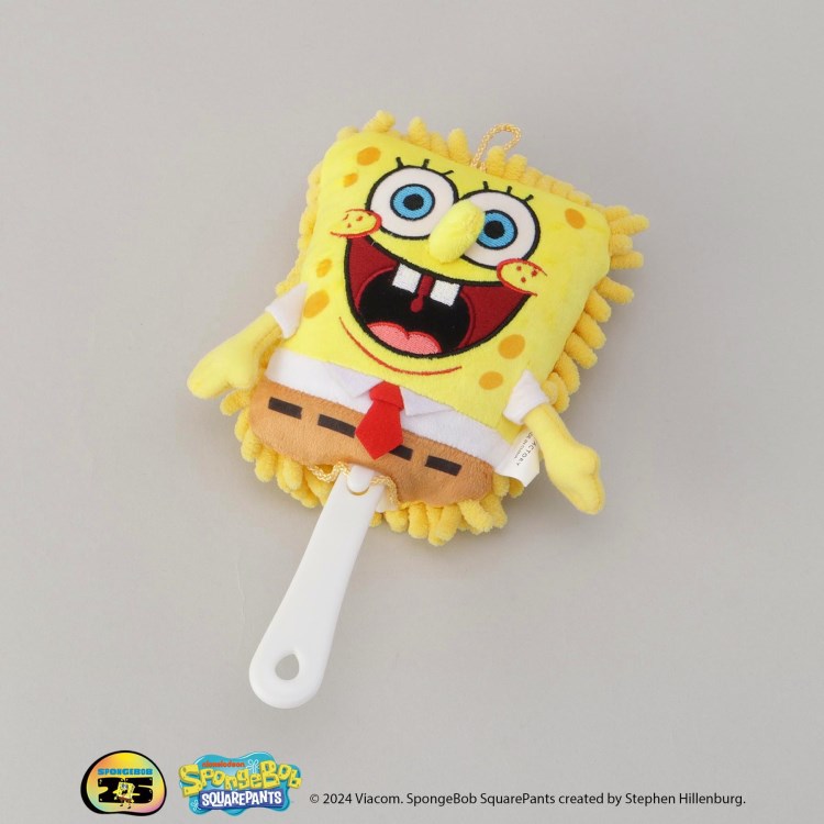 トゥーワントゥーキッチンストア(212 KITCHEN STORE)のハンディモップ　スポンジ・ボブ ＜SPONGE BOB スポンジ・ボブ＞ スポットキャラクター