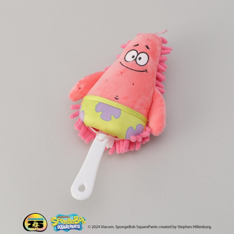 トゥーワントゥーキッチンストア(212 KITCHEN STORE)のハンディモップ　パトリック ＜SPONGE BOB スポンジ・ボブ＞ スポットキャラクター