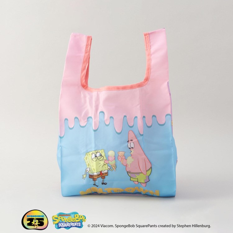 トゥーワントゥーキッチンストア(212 KITCHEN STORE)のエコバッグICECREAM S ＜SPONGE BOB スポンジ・ボブ＞ スポットキャラクター