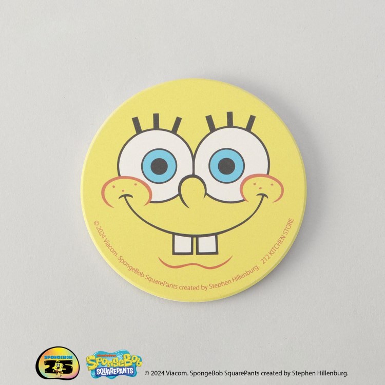 トゥーワントゥーキッチンストア(212 KITCHEN STORE)のコースター BOB ＜SPONGE BOB スポンジ・ボブ＞ スポットキャラクター