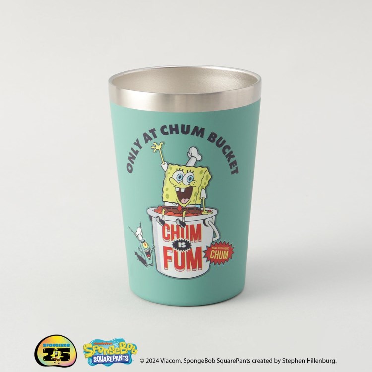 トゥーワントゥーキッチンストア(212 KITCHEN STORE)のステンレスタンブラー BL ＜SPONGE BOB スポンジ・ボブ＞ スポットキャラクター