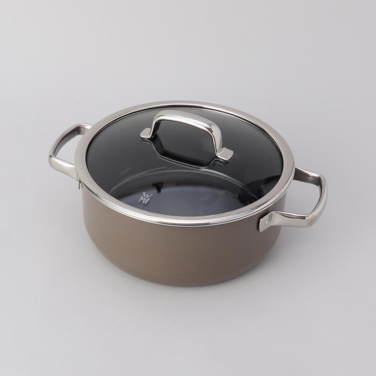 トゥーワントゥーキッチンストア(212 KITCHEN STORE)の◆フュージョンテック ミネラル ローキャセロール 24cm BR ＜WMF ヴェーエムエフ＞ 鍋