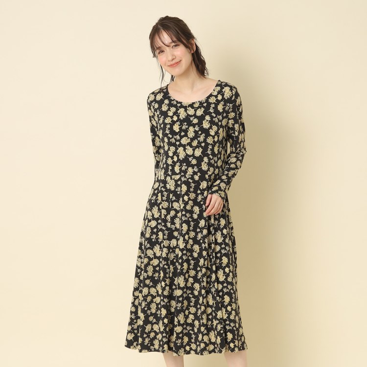 ローラアシュレイ(LAURA ASHLEY)の【大人気柄が復刻！！／WEB限定／同柄アイテムあり】カウスリップ柄ワンピース マキシ・ロングワンピース