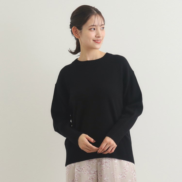 ローラアシュレイ(LAURA ASHLEY)の【ウールカシミヤ混／5colors】クルーネックニット ニット/セーター