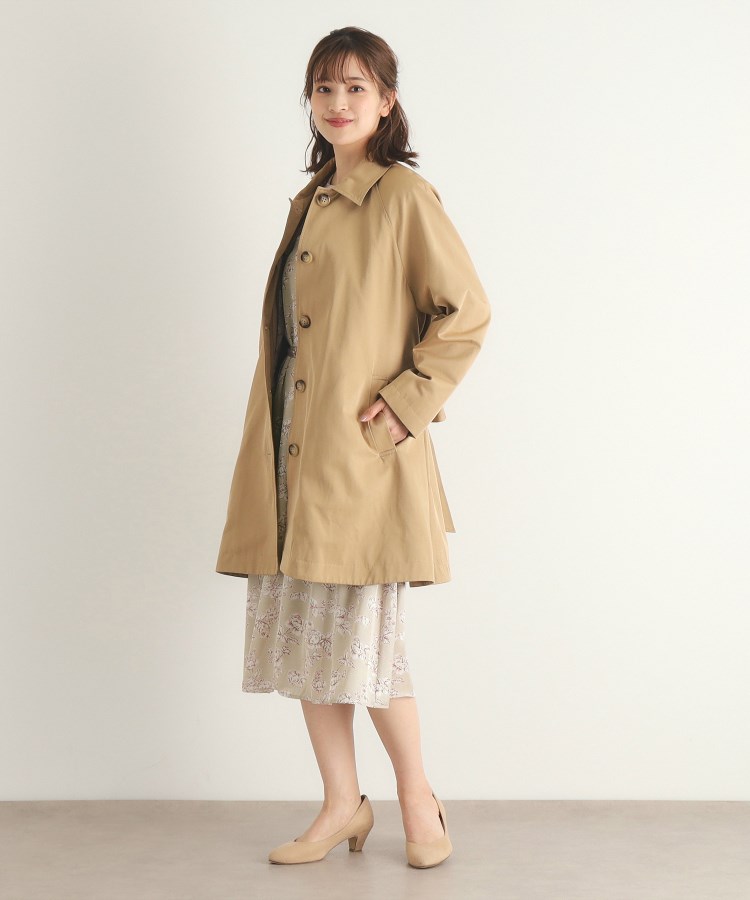 ローラアシュレイ(LAURA ASHLEY)の【リバーシブルベスト／ライナー取り外し可／同柄アイテムあり】ポリントン ローゼズ ステンカラーコート11