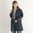 ローラアシュレイ(LAURA ASHLEY)の【リバーシブルベスト／ライナー取り外し可／同柄アイテムあり】ポリントン ローゼズ ステンカラーコート ネイビー(094)