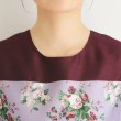 ローラアシュレイ(LAURA ASHLEY)の【慶事・パーティにおすすめ！】ローズモア柄 シャンタンワンピース12