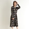 ローラアシュレイ(LAURA ASHLEY)の【洗える／ジャージ素材／同柄アイテムあり】ローズモア柄 ワンピース1