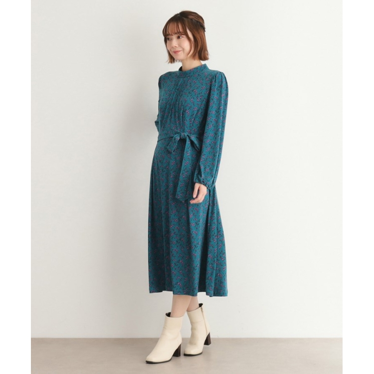 ローラアシュレイ(LAURA ASHLEY)の【WEB限定／ジャージ素材】ランナム柄 ワンピース ミドルワンピース