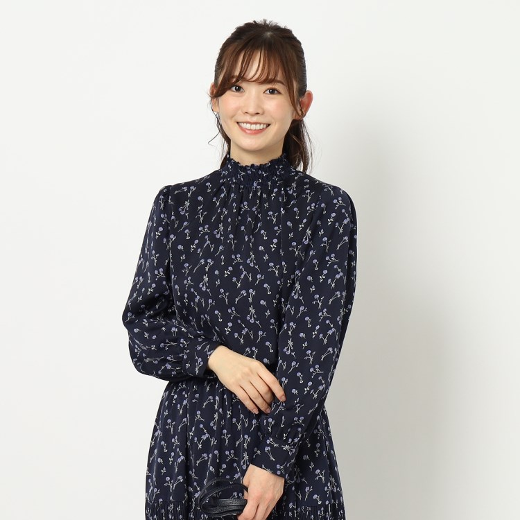 ローラアシュレイ(LAURA ASHLEY)の【洗える/2WAY/同柄アイテムあり】マノーローズ柄ブラウス シャツ・ブラウス