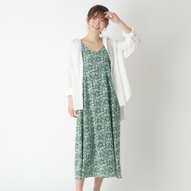 ローラアシュレイ(LAURA ASHLEY)の【同柄アイテムあり】コンフェッティ柄キャミワンピース