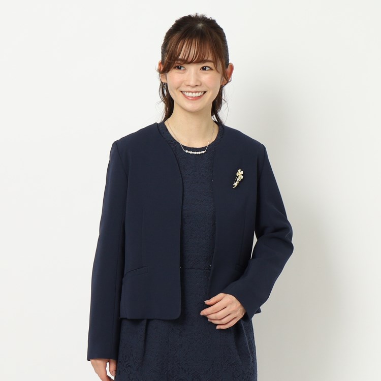 ローラアシュレイ(LAURA ASHLEY)の【セレモニー】ノーカラージャケット