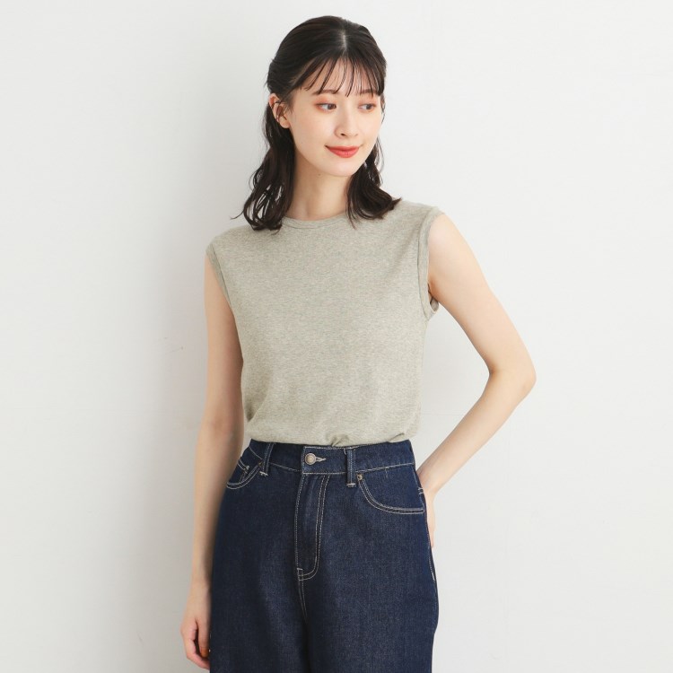 ローラアシュレイ(LAURA ASHLEY)の【日本製/3colors】ラメフライス タンクトップ タンクトップ・キャミソール