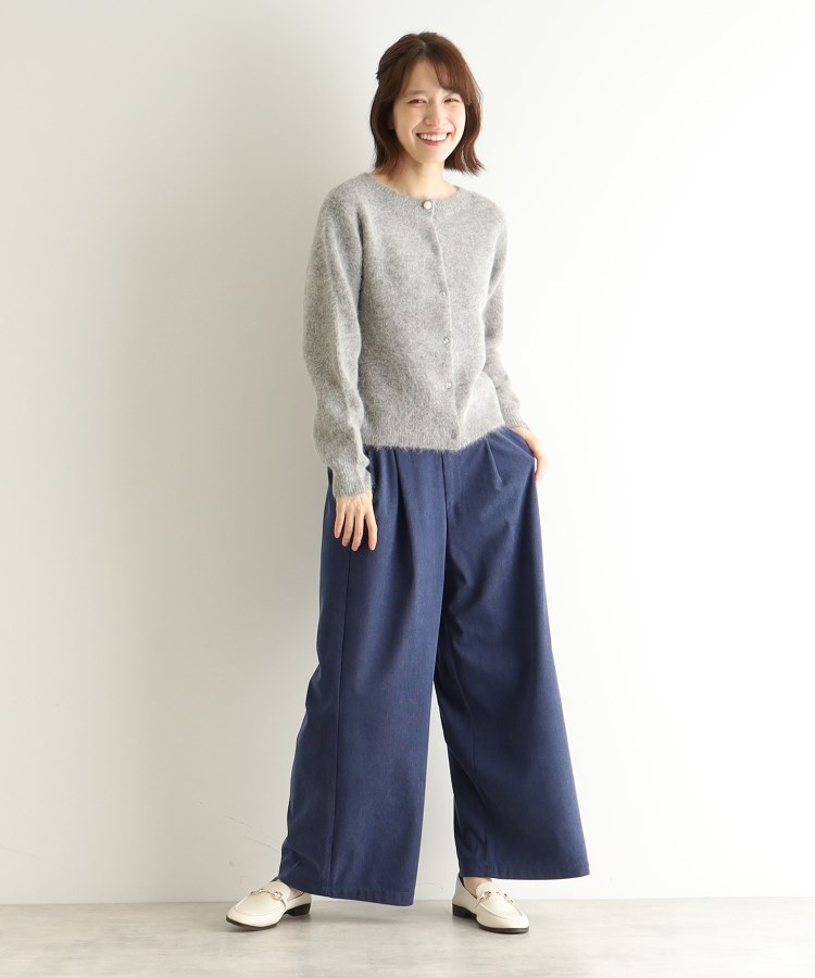 ローラアシュレイ(LAURA ASHLEY)の【2WAY／アルパカ混】ニットカーディガン10