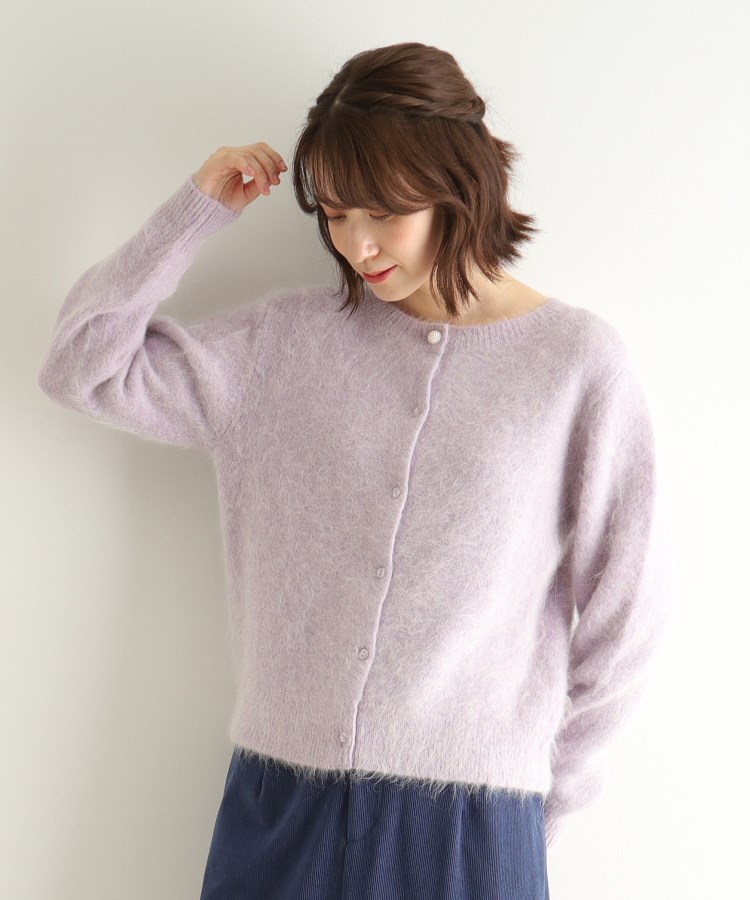 ローラアシュレイ(LAURA ASHLEY)の【2WAY／アルパカ混】ニットカーディガン19