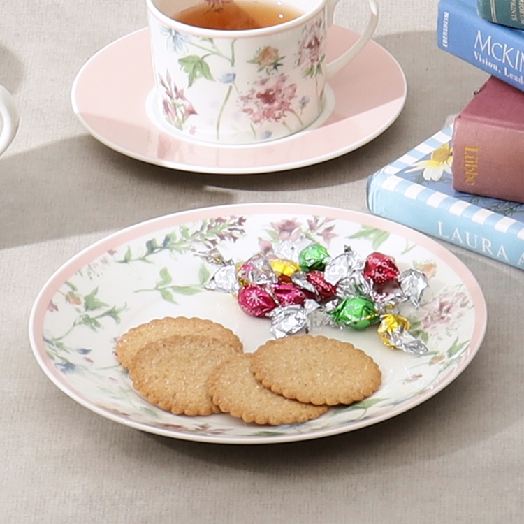 ローラアシュレイホーム(LAURA ASHLEY HOME)のワイルド メドウ柄 19cmプレート 食器