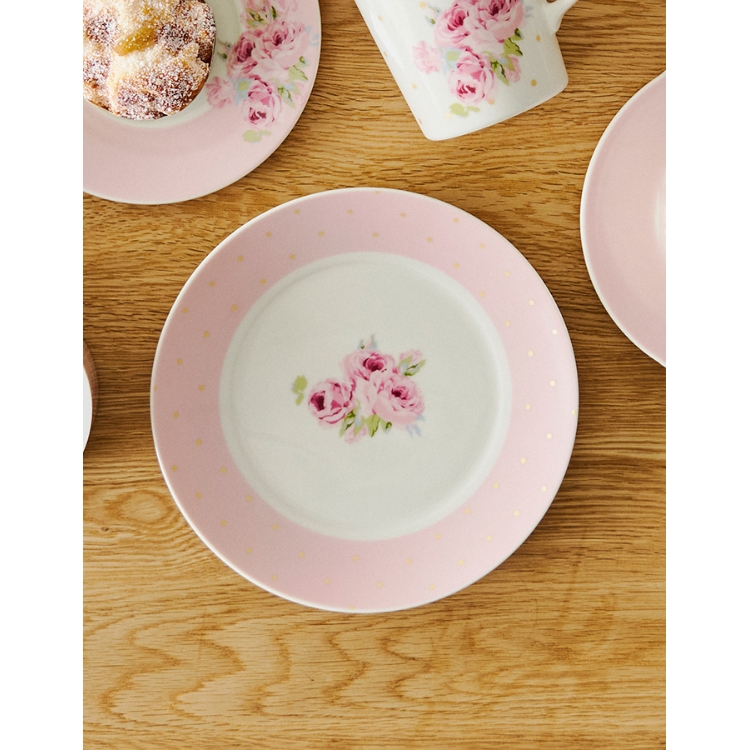 ローラアシュレイホーム(LAURA ASHLEY HOME)のクチュール ローズ柄 19cm プレート 食器