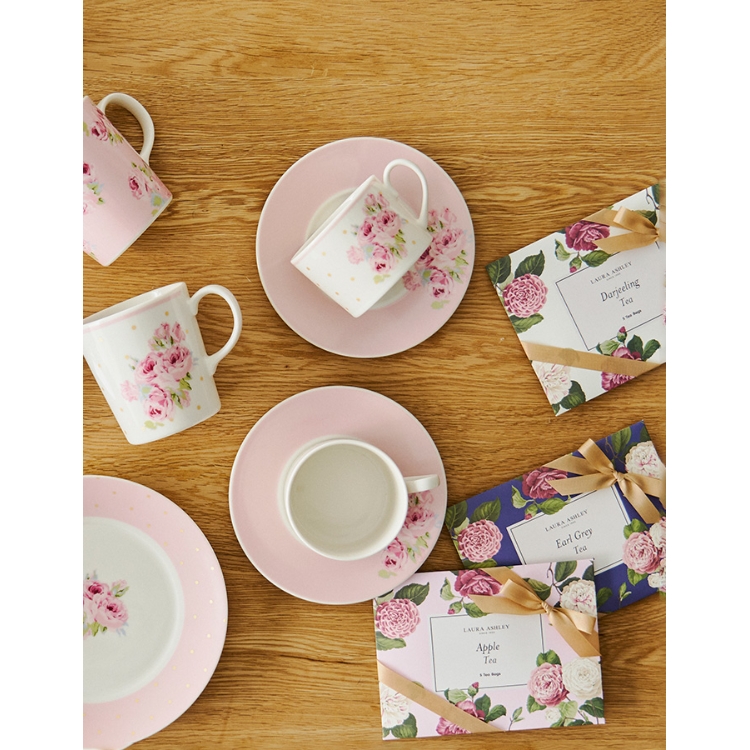 ローラアシュレイホーム(LAURA ASHLEY HOME)のクチュール ローズ柄 カップ＆ソーサー 食器