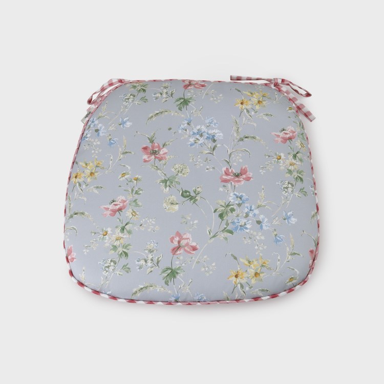 ローラアシュレイホーム(LAURA ASHLEY HOME)のポピー メドウ柄 シート クッション クッション・カバー