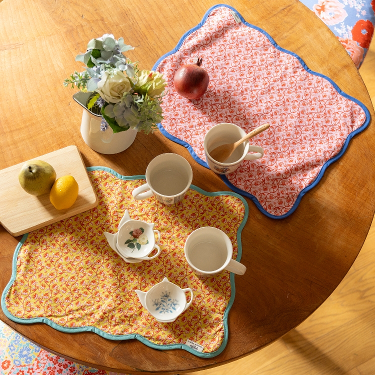 ローラアシュレイホーム(LAURA ASHLEY HOME)のウィンター キッチン シリーズ プレースマット ランチョン・コースター・クロス