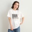 ローラアシュレイホーム(LAURA ASHLEY HOME)の【大人気！日本製/Laura Ashley ヒストリーフォト】 第一号店 フォトTシャツ オフホワイト(003)