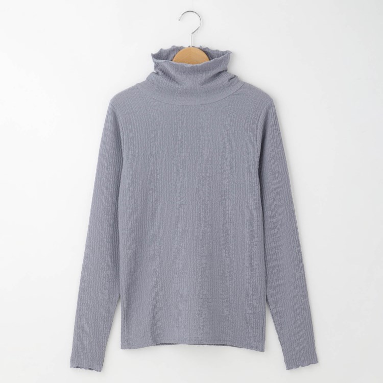 オフプライスストア(ウィメン)(OFF PRICE STORE(Women))のmitis シャーリングタートルネックカットソー カットソー