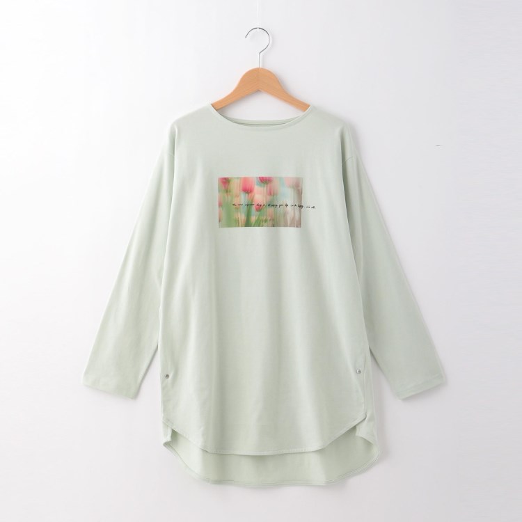 オフプライスストア(ウィメン)(OFF PRICE STORE(Women))のESPEYRAC プリントロングスリーブカットソー カットソー