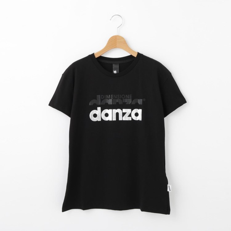 オフプライスストア(ウィメン)(OFF PRICE STORE(Women))のDIMENSIONE DANZA 箔プリントロゴTシャツ Ｔシャツ