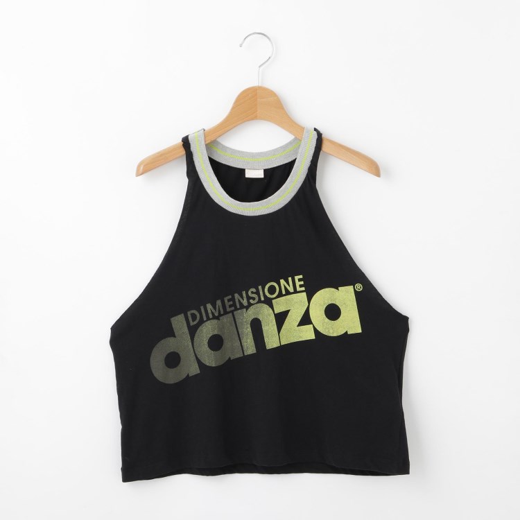 オフプライスストア(ウィメン)(OFF PRICE STORE(Women))のDIMENSIONE DANZA ラメプリントロゴタンクトップ タンクトップ・キャミソール