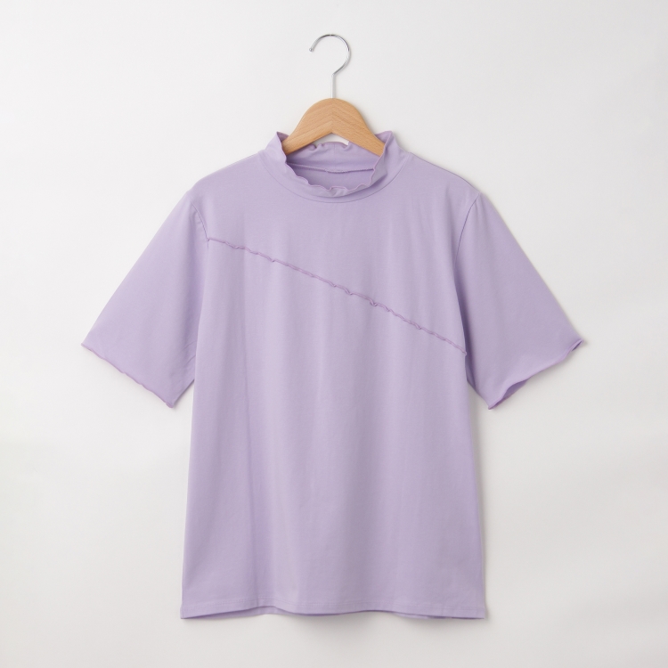 オフプライスストア(ウィメン)(OFF PRICE STORE(Women))のPORFORT（ポルフォルト） 配色メローデザインTシャツ カットソー