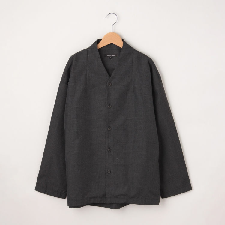 オフプライスストア(メンズ)(OFF PRICE STORE(Mens))のgarsonwave(ギャルソンウェーブ) チェックジャケット ノーカラージャケット