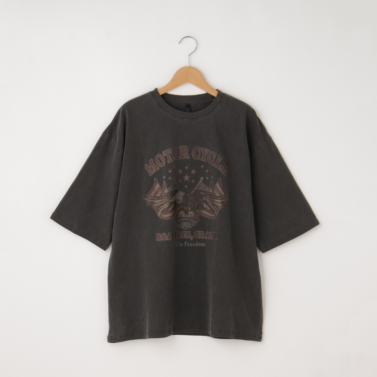 オフプライスストア(メンズ)(OFF PRICE STORE(Mens))のHALHAM　Pigment hard wash T-shirt/ピグメント ハードウォッシュ 半袖 Tシャツ Ｔシャツ