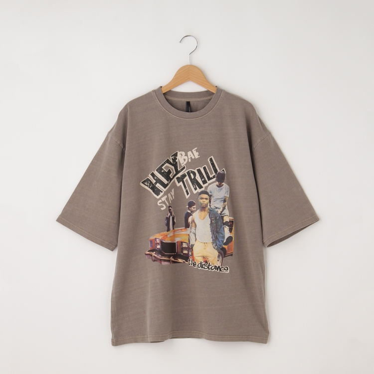 オフプライスストア(メンズ)(OFF PRICE STORE(Mens))のHALHAM　Pigment hard wash T-shirt/ピグメント ハードウォッシュ 半袖 Tシャツ Ｔシャツ