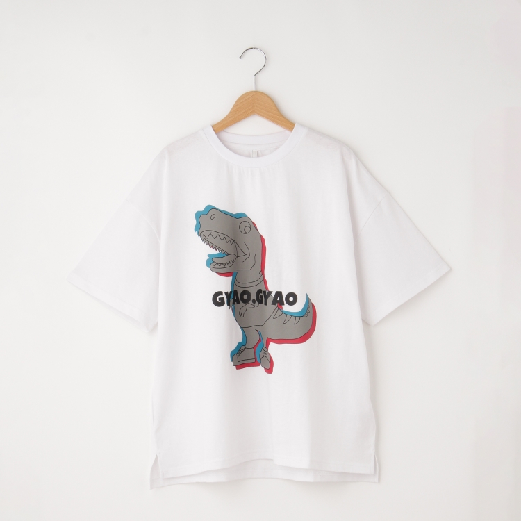 オフプライスストア(メンズ)(OFF PRICE STORE(Mens))のHALHAM（ハルハム） プリントTシャツ（吠える恐竜） Ｔシャツ