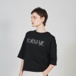 クロエンス(cloenc)のFLFORMAJEルーズTシャツ ブラック(119)