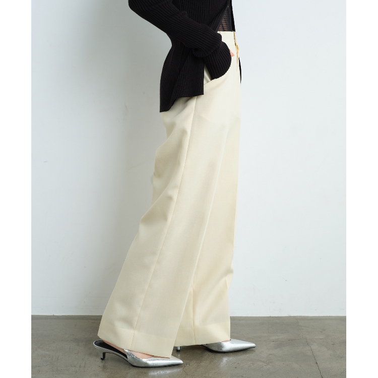 コードエー(CODE A)のCODE A | high waist trousers フルレングスパンツ