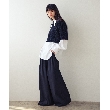 コードエー(CODE A)のCODE A ｜ long point collar oversized shirt8