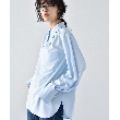 コードエー(CODE A)のCODE A ｜ long point collar oversized shirt9