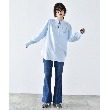 コードエー(CODE A)のCODE A ｜ long point collar oversized shirt12