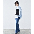 コードエー(CODE A)のCODE A ｜ long point collar oversized shirt14