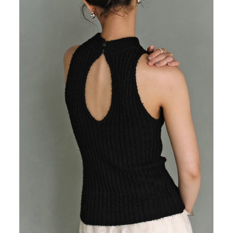 コードエー(CODE A)のCODE A｜carl yarn american sleeve tops ニット/セーター