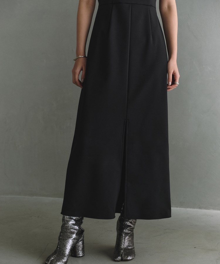 コードエー(CODE A)のCODE A｜slit jersey dress6