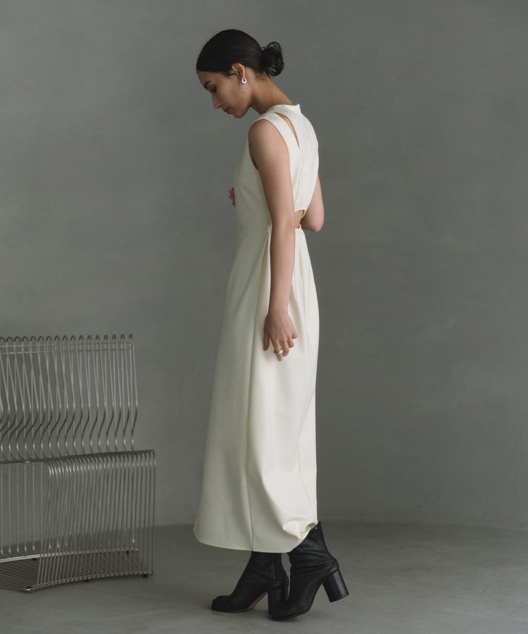 コードエー(CODE A)のCODE A｜slit jersey dress7