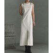 コードエー(CODE A)のCODE A｜slit jersey dress オフホワイト(003)